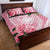 Aloha Hawaii Maui Quilt Bed Set Goddess Lokelani Rose