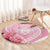 Aloha Hawaii Maui Round Carpet Goddess Lokelani Rose