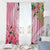 Aloha Hawaii Maui Window Curtain Goddess Lokelani Rose