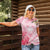 Aloha Hawaii Maui Women Polo Shirt Goddess Lokelani Rose