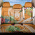 Aloha Hawaii Lanai Back Car Seat Cover Frangipani Mix Pineapple