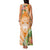 Aloha Hawaii Lanai Family Matching Tank Maxi Dress and Hawaiian Shirt Frangipani Mix Pineapple