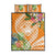 Aloha Hawaii Lanai Quilt Bed Set Frangipani Mix Pineapple