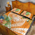 Aloha Hawaii Lanai Quilt Bed Set Frangipani Mix Pineapple