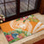 Aloha Hawaii Lanai Rubber Doormat Frangipani Mix Pineapple