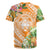 Aloha Hawaii Lanai Rugby Jersey Frangipani Mix Pineapple