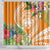 Aloha Hawaii Lanai Shower Curtain Frangipani Mix Pineapple