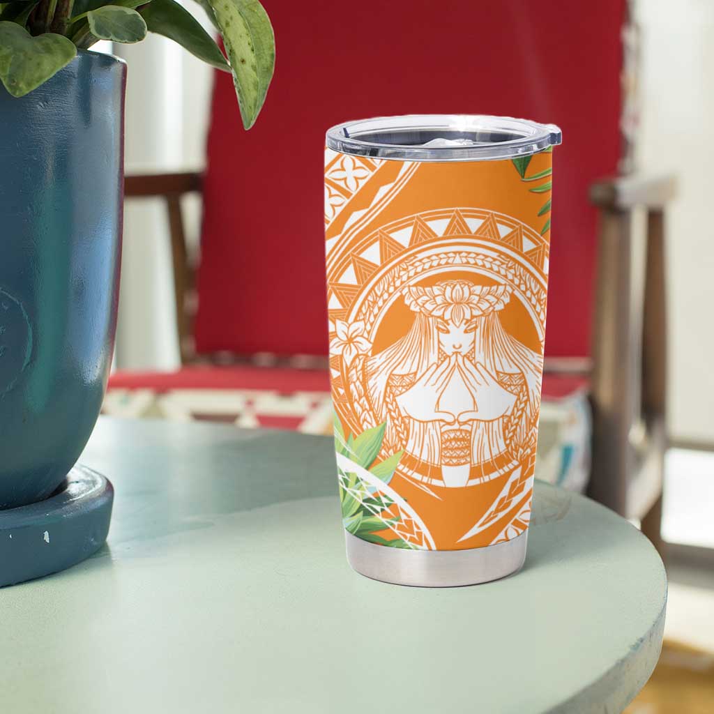 Aloha Hawaii Lanai Tumbler Cup Frangipani Mix Pineapple