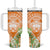 Aloha Hawaii Lanai Tumbler With Handle Frangipani Mix Pineapple