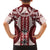 Bula Fiji Vintage Family Matching Tank Maxi Dress and Hawaiian Shirt Scarlet Masi Motifs