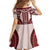 Bula Fiji Vintage Family Matching Tank Maxi Dress and Hawaiian Shirt Scarlet Masi Motifs