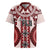 Bula Fiji Vintage Rugby Jersey Scarlet Masi Motifs