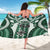 Bula Fiji Vintage Sarong Phthalo Green Masi Motifs