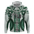 Bula Fiji Vintage Zip Hoodie Phthalo Green Masi Motifs