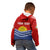 Personalised Kiribati Independence Day Kid Hoodie Flag Style 44th Anniversary LT7 - Polynesian Pride