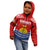 Personalised Kiribati Independence Day Kid Hoodie Flag Style 44th Anniversary LT7 - Polynesian Pride