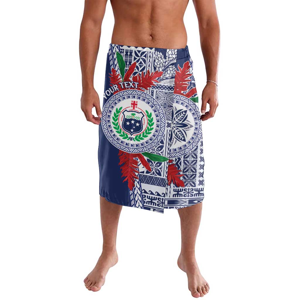 Samoa Rugby Personalized Lavalava Toa Samoa Myriad Siapo