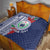 Samoa Rugby Personalized Quilt Toa Samoa Myriad Siapo