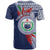 Samoa Rugby Personalized T Shirt Toa Samoa Myriad Siapo