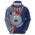 Samoa Rugby Personalized Zip Hoodie Toa Samoa Myriad Siapo