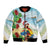 Have A Very Beach Christmas Bomber Jacket Parrot By Lehua Flower - Polynesian Pride