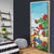 Have A Very Beach Christmas Door Cover Parrot By Lehua Flower - Polynesian Pride