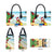 Have A Very Beach Christmas Leather Bag Parrot By Lehua Flower - Polynesian Pride