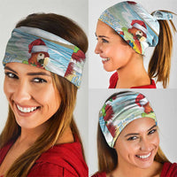 Have A Very Beach Christmas Neck Gaiter Parrot By Lehua Flower - Polynesian Pride