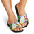 Have A Very Beach Christmas Slide Sandals Parrot By Lehua Flower - Polynesian Pride