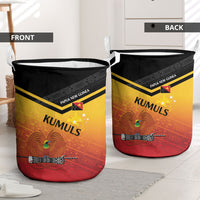 Papua New Guinea Rugby The Kumuls Laundry Basket Motuan Inspired Pattern LT7 - Polynesian Pride