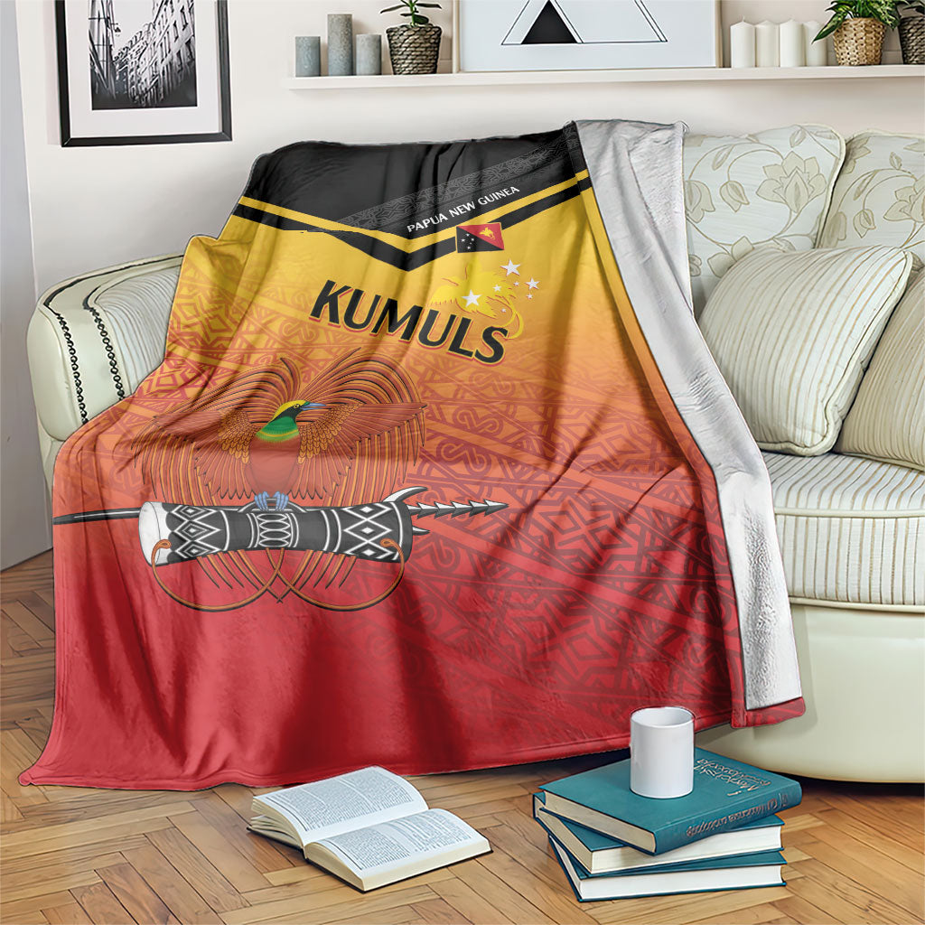 Papua New Guinea Rugby The Kumuls Blanket Motuan Inspired Pattern LT7 Multicolor - Polynesian Pride