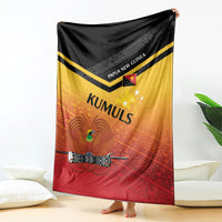 Papua New Guinea Rugby The Kumuls Blanket Motuan Inspired Pattern LT7 - Polynesian Pride