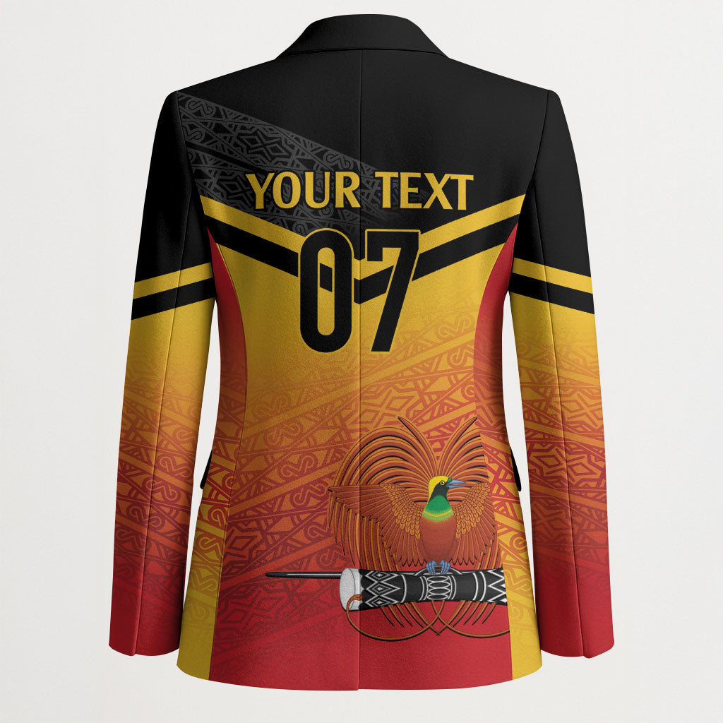 Papua New Guinea Custom Rugby The Kumuls Blazer Motuan Inspired Pattern LT7 - Polynesian Pride