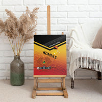 Papua New Guinea Rugby The Kumuls Canvas Wall Art Motuan Inspired Pattern LT7 - Polynesian Pride