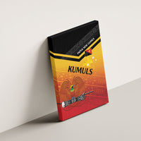 Papua New Guinea Rugby The Kumuls Canvas Wall Art Motuan Inspired Pattern LT7 - Polynesian Pride