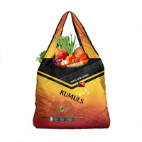 Papua New Guinea Rugby The Kumuls Grocery Bag Motuan Inspired Pattern LT7 1-pack One Size Multicolor - Polynesian Pride