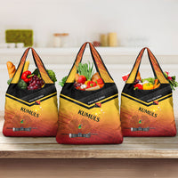 Papua New Guinea Rugby The Kumuls Grocery Bag Motuan Inspired Pattern LT7 3-pack One Size Multicolor - Polynesian Pride