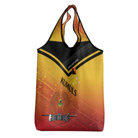 Papua New Guinea Rugby The Kumuls Grocery Bag Motuan Inspired Pattern LT7 - Polynesian Pride
