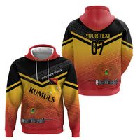 Papua New Guinea Custom Rugby The Kumuls Hoodie Motuan Inspired Pattern LT7 - Polynesian Pride