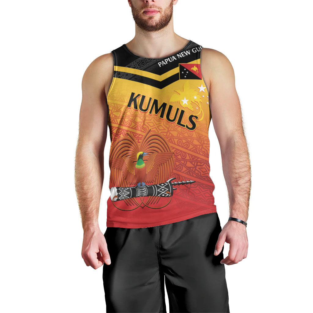 Papua New Guinea Custom Rugby The Kumuls Men Tank Top Motuan Inspired Pattern LT7 - Polynesian Pride