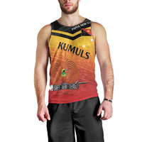 Papua New Guinea Custom Rugby The Kumuls Men Tank Top Motuan Inspired Pattern LT7 - Polynesian Pride
