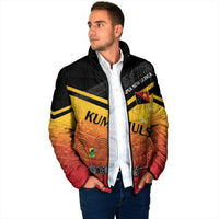 Papua New Guinea Custom Rugby The Kumuls Padded Jacket Motuan Inspired Pattern LT7 - Polynesian Pride