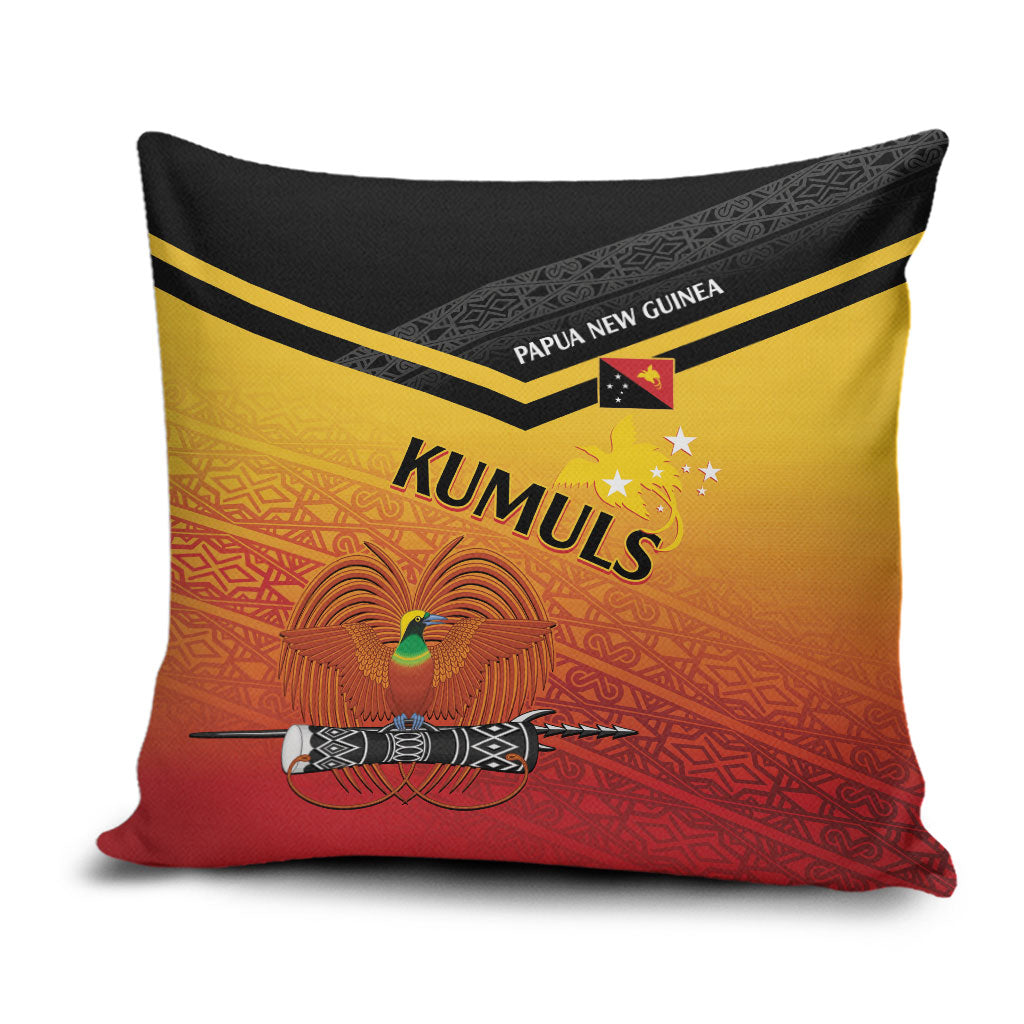 Papua New Guinea Rugby The Kumuls Pillow Cover Motuan Inspired Pattern LT7 Multicolor - Polynesian Pride
