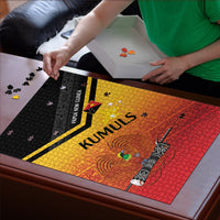 Papua New Guinea Rugby The Kumuls Puzzle Motuan Inspired Pattern LT7 - Polynesian Pride