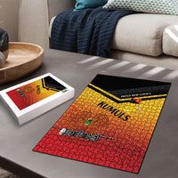 Papua New Guinea Rugby The Kumuls Puzzle Motuan Inspired Pattern LT7 - Polynesian Pride