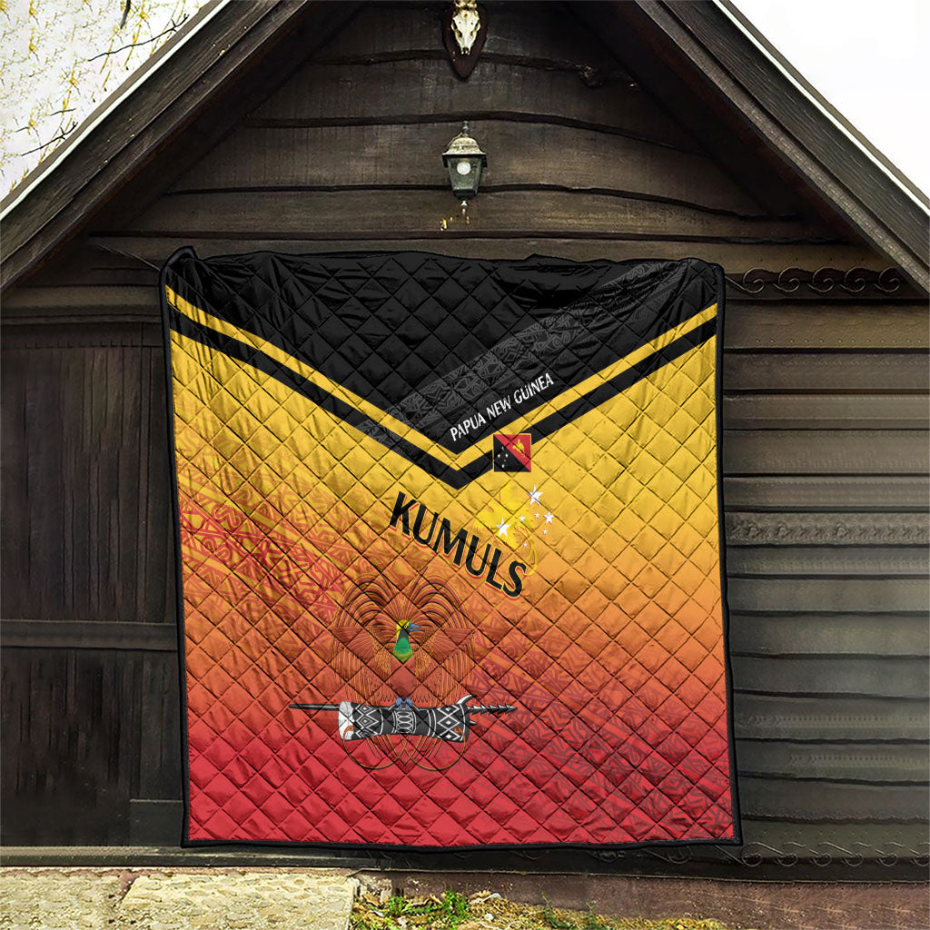 Papua New Guinea Rugby The Kumuls Quilt Motuan Inspired Pattern LT7 - Polynesian Pride