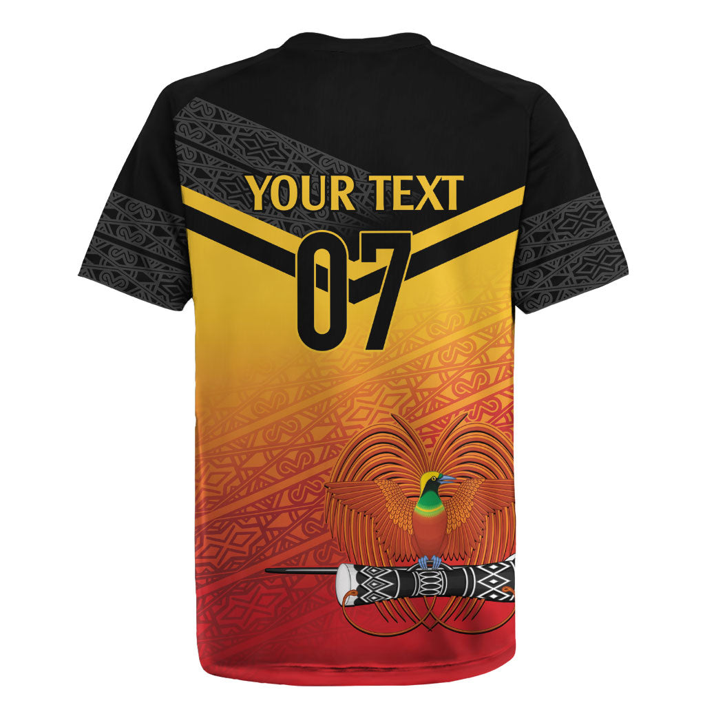 Papua New Guinea Custom Rugby The Kumuls Rugby Jersey Motuan Inspired Pattern LT7 - Polynesian Pride