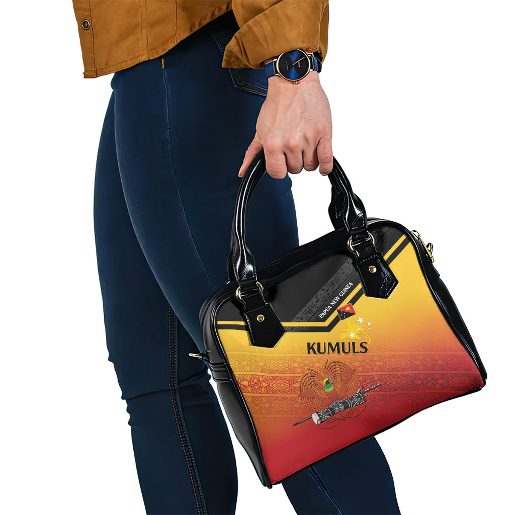 Papua New Guinea Rugby The Kumuls Shoulder Handbag Motuan Inspired Pattern LT7 - Polynesian Pride