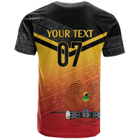 Papua New Guinea Custom Rugby The Kumuls T Shirt Motuan Inspired Pattern LT7 - Polynesian Pride