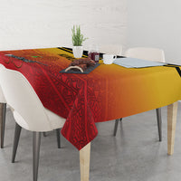 Papua New Guinea Rugby The Kumuls Tablecloth Motuan Inspired Pattern LT7 - Polynesian Pride